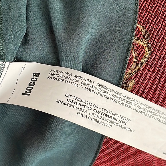 NWOT Kocca Sheer Dress size XS - Picture 9 of 9